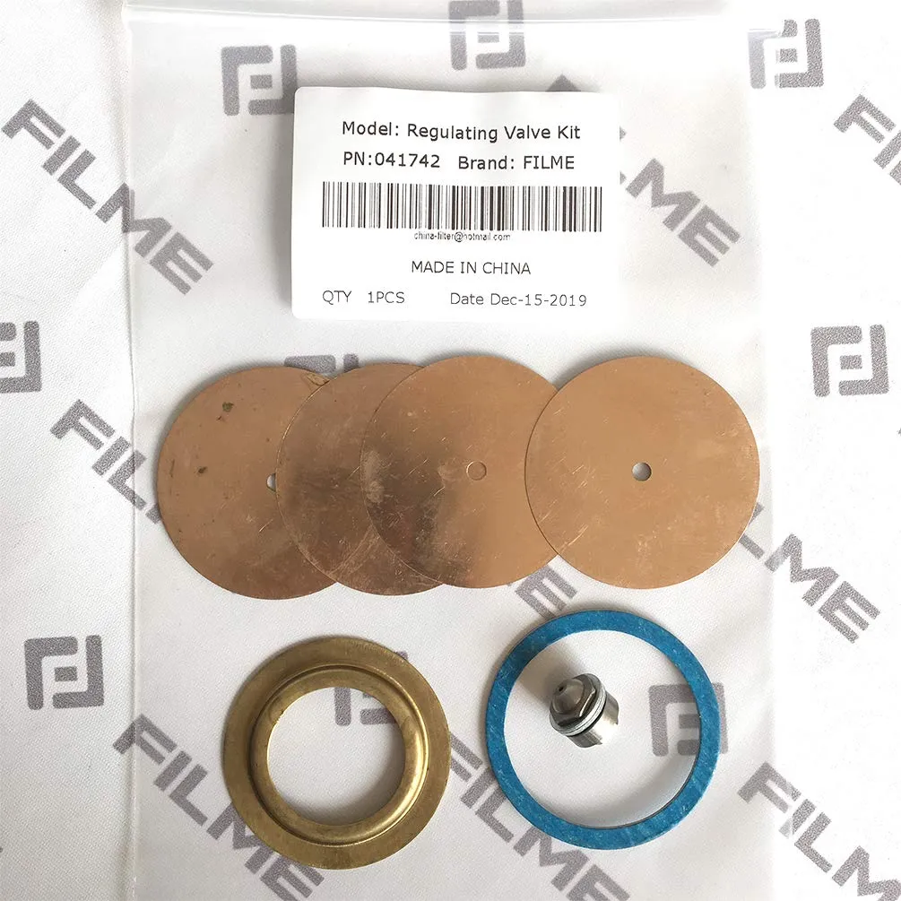 041742 Regulating Valve Kit Spare Parts for SULLAIR Air Compressor Pressure Sensor Press Regulator Kit 250028-693