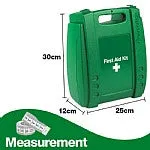 1-10 Person First Aid Kit - with Burns & Eyewash