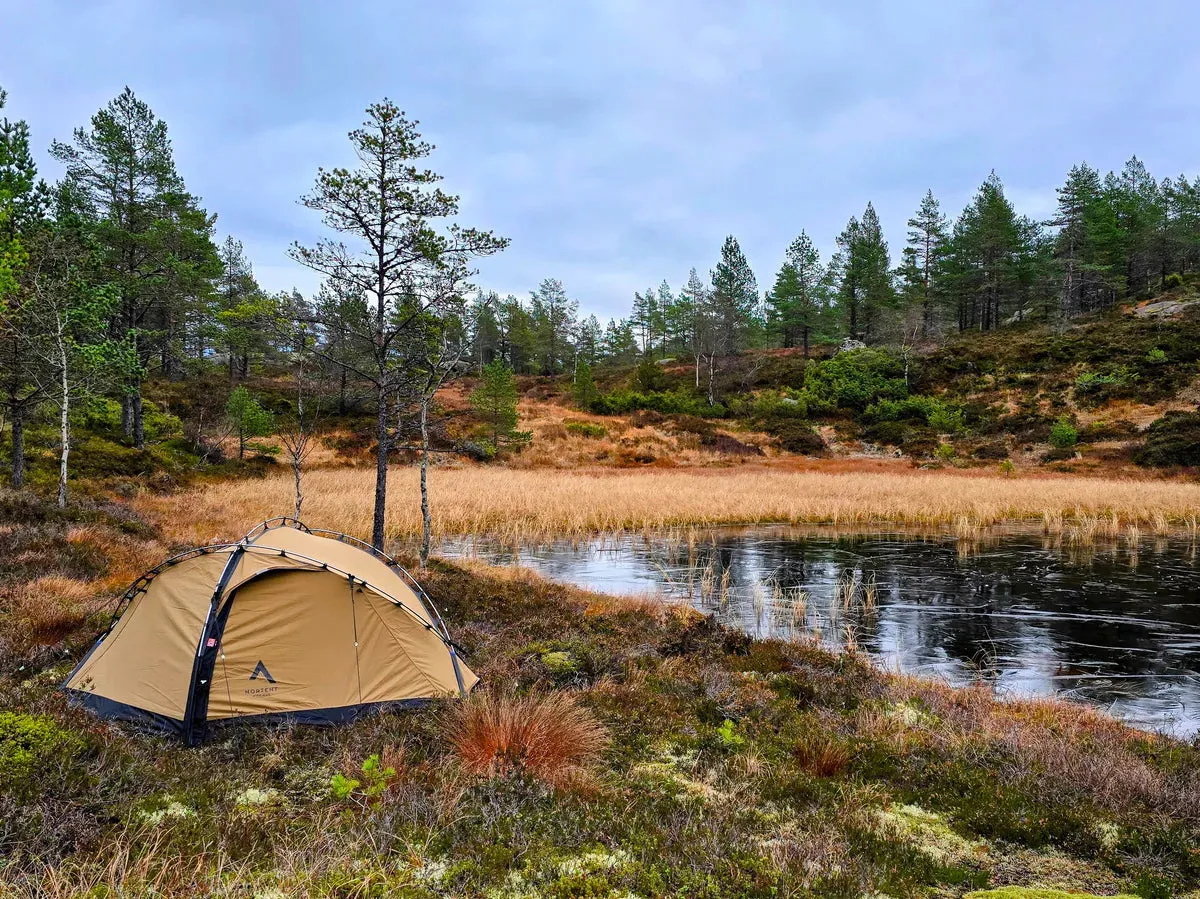 1 Person Camping & Hiking Tent - Vern 1 PC Tent - 3.50kg by Nortent