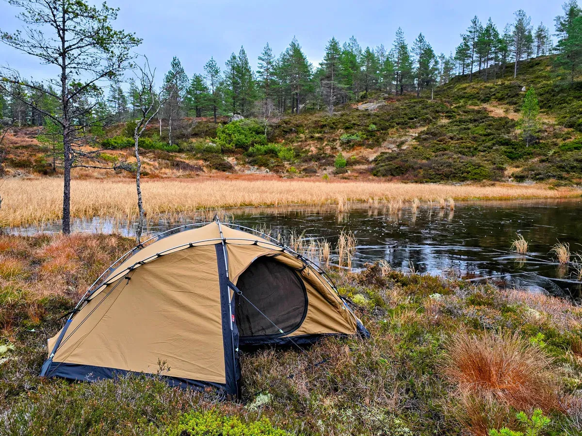 1 Person Camping & Hiking Tent - Vern 1 PC Tent - 3.50kg by Nortent