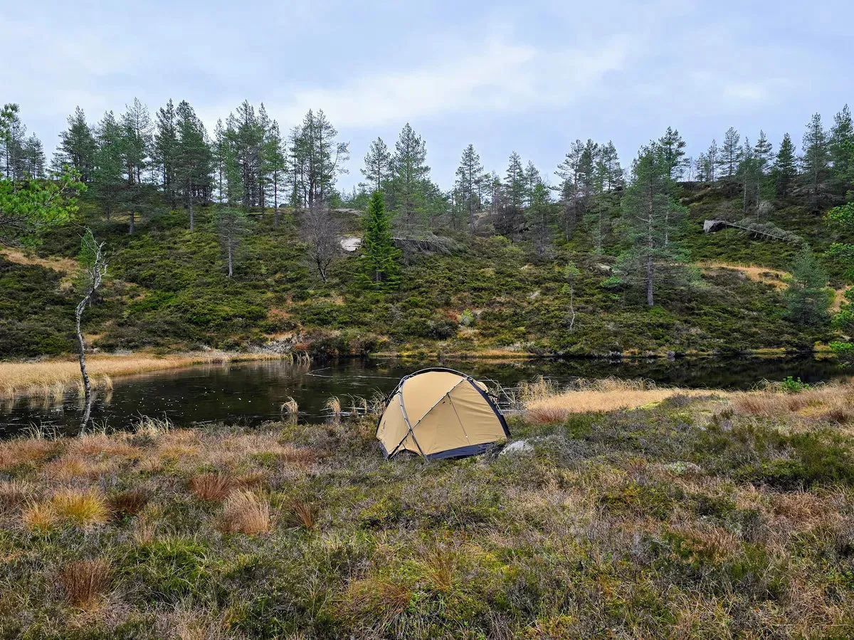 1 Person Camping & Hiking Tent - Vern 1 PC Tent - 3.50kg by Nortent