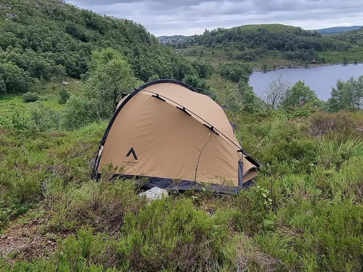 1 Person Camping & Hiking Tent - Vern 1 PC Tent - 3.50kg by Nortent