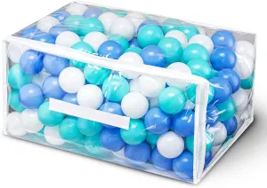 100 Ball Pit Balls for Kids, Plastic Balls for Ball Pit, Play Balls for Toddlers Babies, Ideal for Ball Pit, Kiddies Pool, Indoor Playpen