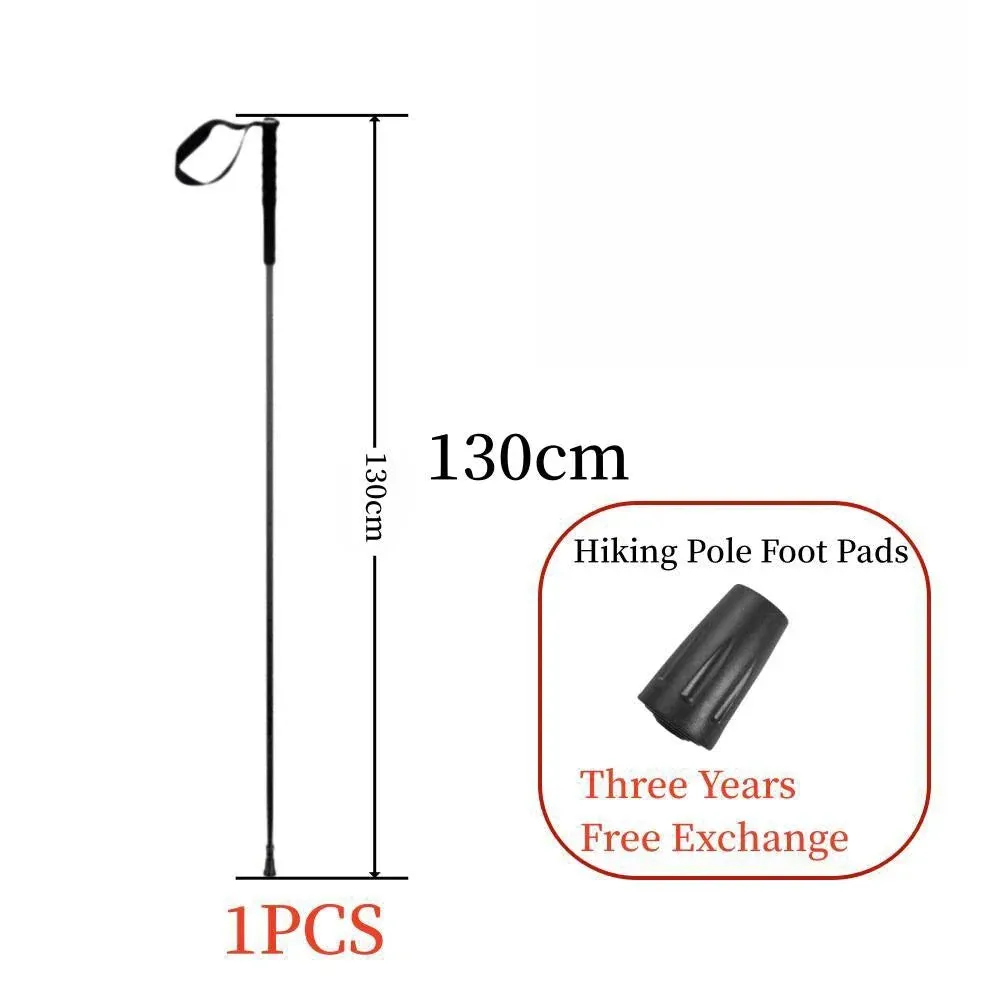 115g Ultra-Light Carbon Folding Trekking Pole: Collapsible Hiking Stick