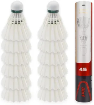 12Pcs D45 3in1 Training Broad Durable Hybird Feather Shuttlecocks Birdies Badminton Shuttlecock Indoor Outdoor Sports Game