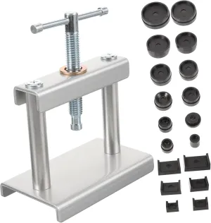 1set Watch Tool for Watch Repair Includes Molds Precision Tool for Battery Replacement and Case Closure