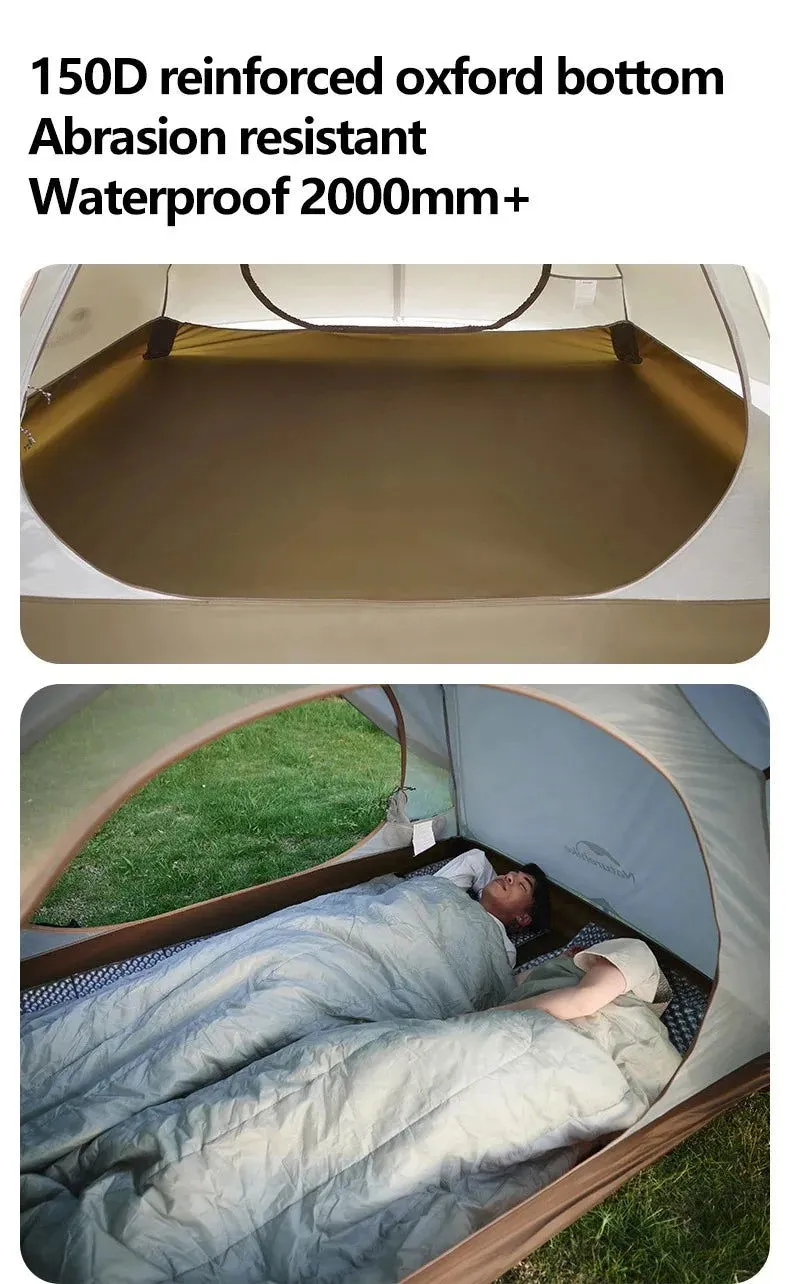 2 Person Camping Tent – Waterproof & Ultralight with UPF50  Sun Protection for Hiking and Trekking