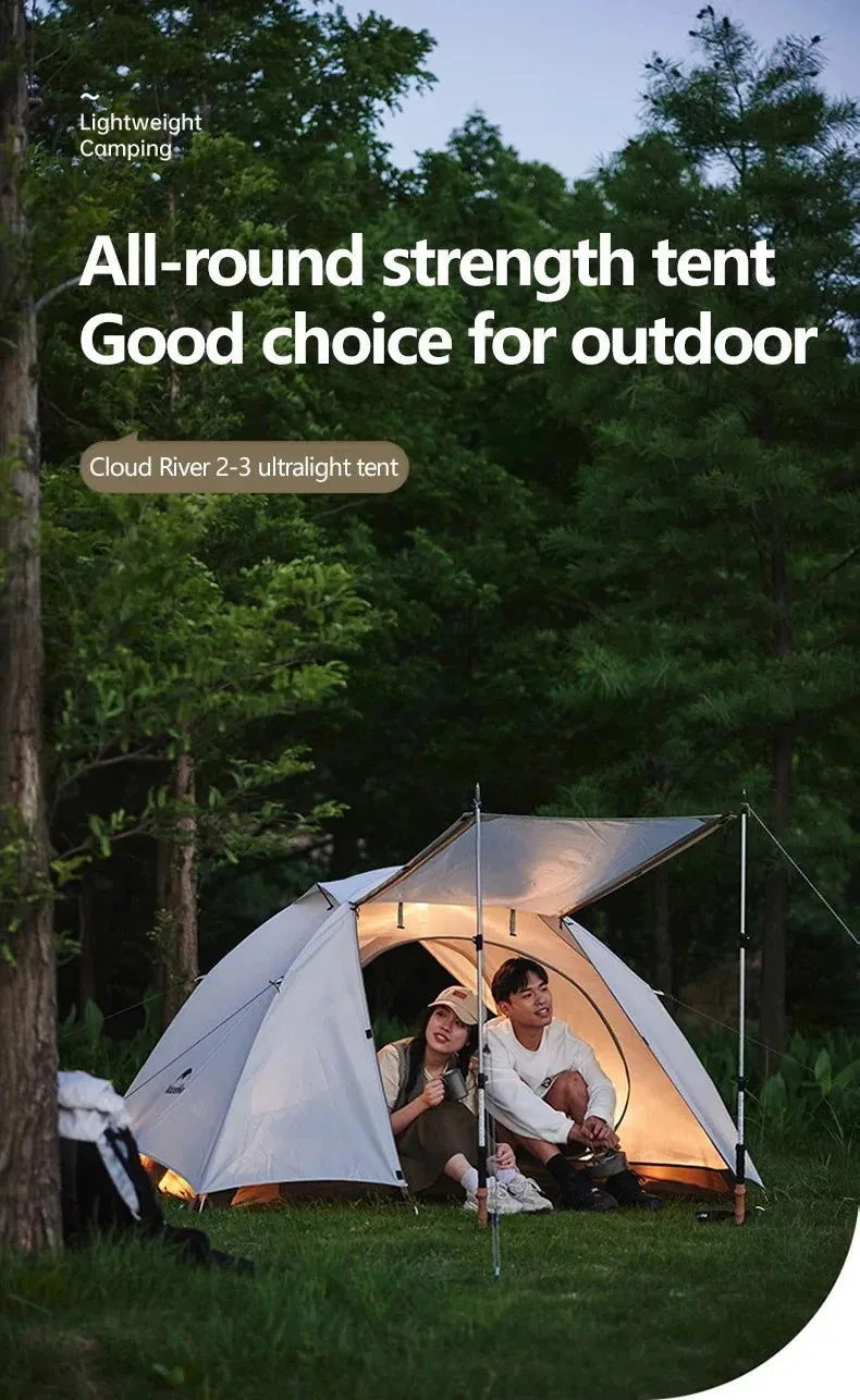 2 Person Camping Tent – Waterproof & Ultralight with UPF50  Sun Protection for Hiking and Trekking