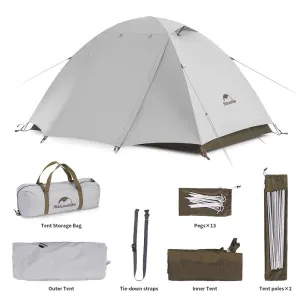 2 Person Camping Tent – Waterproof & Ultralight with UPF50  Sun Protection for Hiking and Trekking