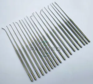 20 Pcs Rhoton Micro Dissectors Kit Spine and Aneurysm Kit
