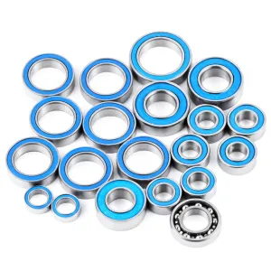 20Pcs Steel Ball Bearings Kit Wheel Hubs Set RC Complete Sealed Bearings Kit for 1/16 Tra-xxas Mini Maxx Upgrade Parts
