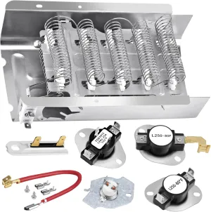 279838 Dryer Heating Element for Whirlpool Maytag Centennial Dryer Parts Kenmore 70 80 Series Model 110 Amana 8565582 3403585 NED4655EW1 W10724237 Dryer Heating Element by APPLIANCEMATES