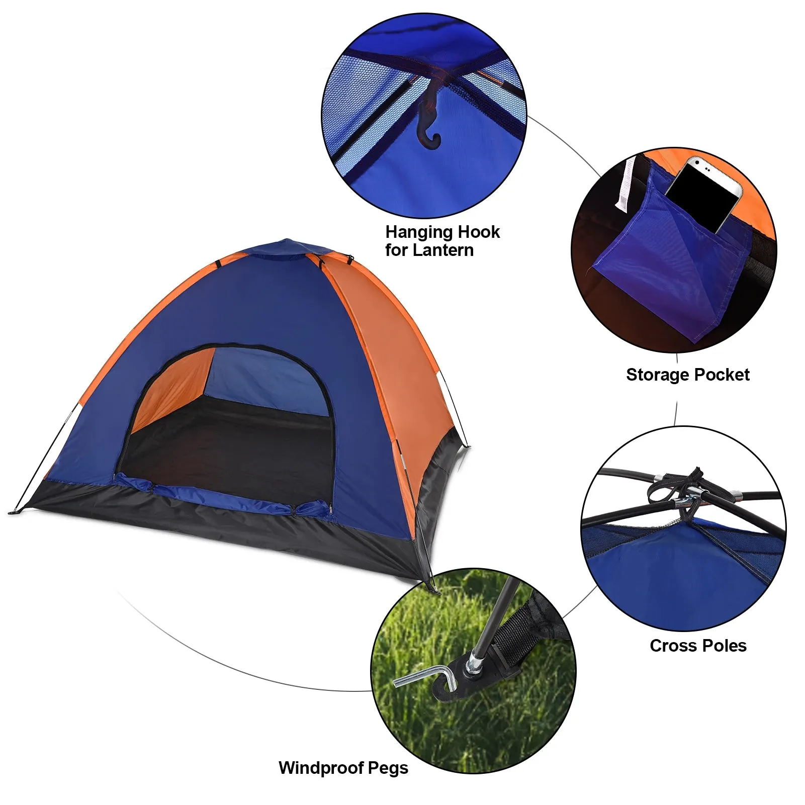 3-4 Persons Camping Tent