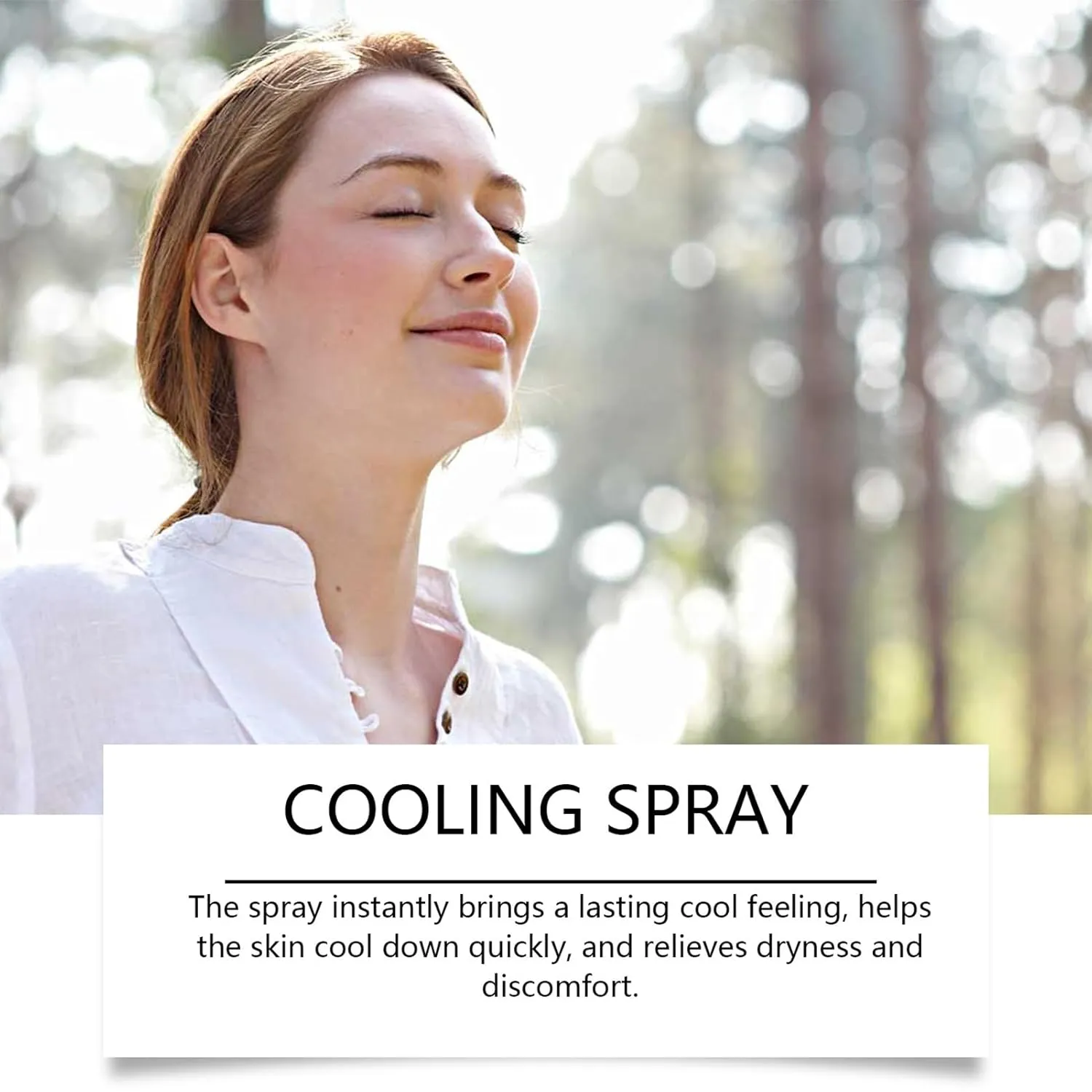 3PCS Cooling Spray, Cooling Spray For Hot Weather, Outdoor Sports&Cool Down & Heatstroke Prevention-Travel Kit 50 ml (3)