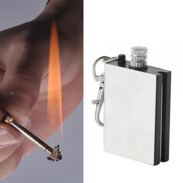 3pcs Flint Metal Match, Lighter for Outdoor, Emergency Survival Camping Fire Starter