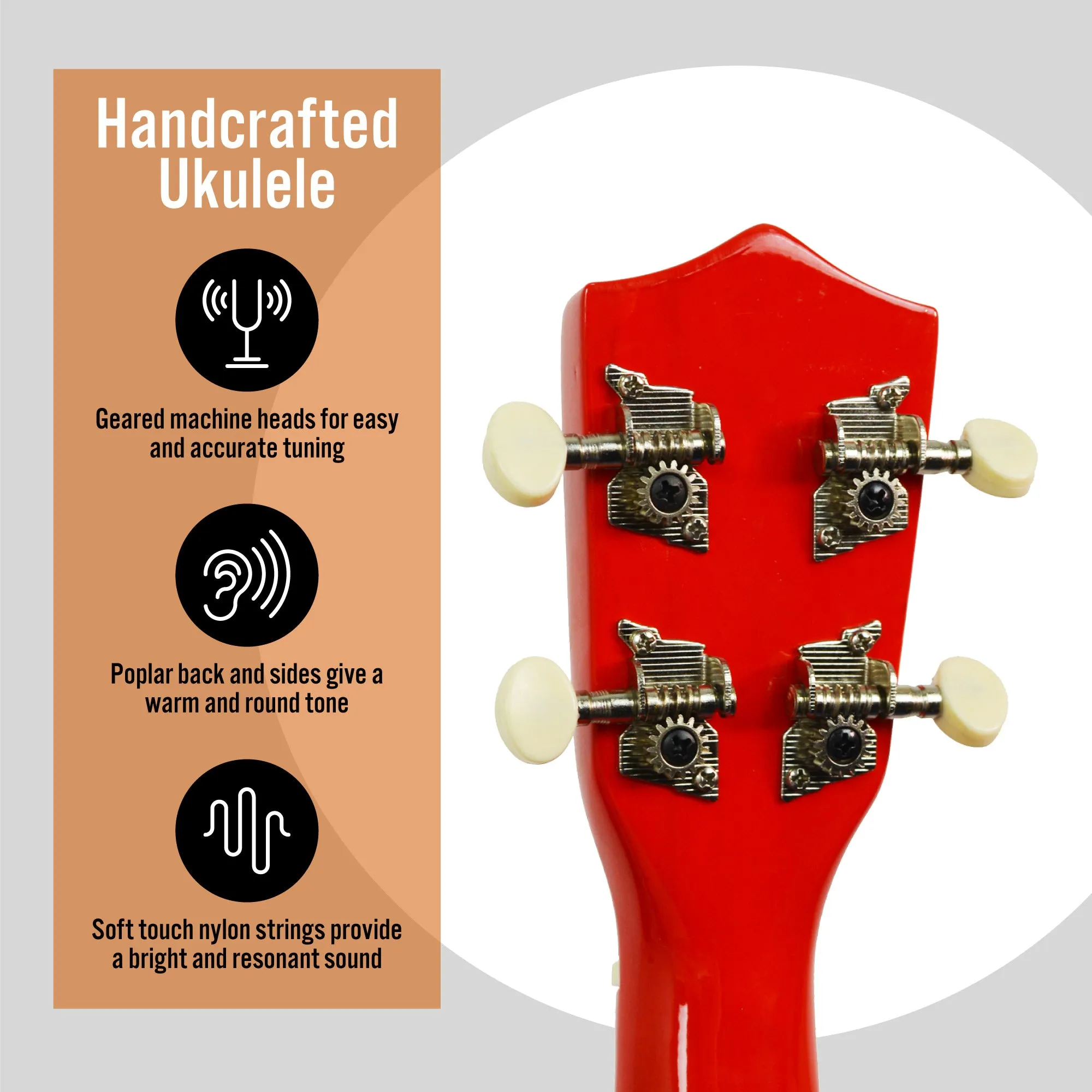 3rd Avenue Soprano Ukulele Starter Pack