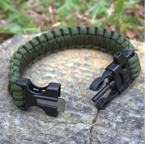 4 IN 1 FLINT FIRE STARTER BRACELET GIVEAWAY