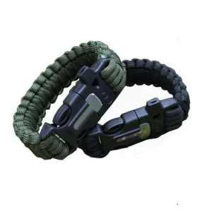 4 IN 1 FLINT FIRE STARTER BRACELET GIVEAWAY