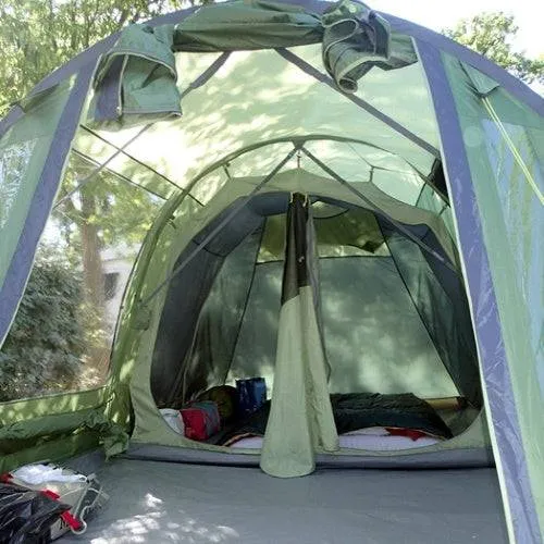 4 Person Camping & Touring Tent - Woburn 400 Tent with Footprint by Vango