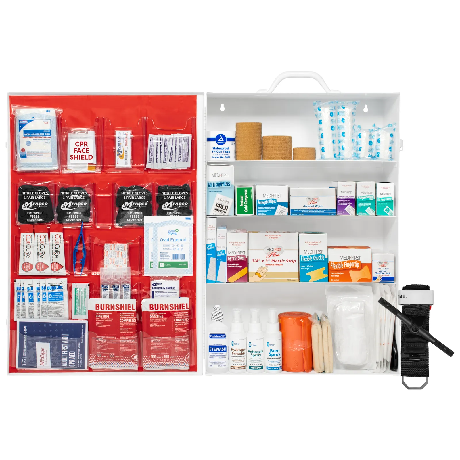 4 Shelf First Aid Kit Osha Fill W/Logo No Medications