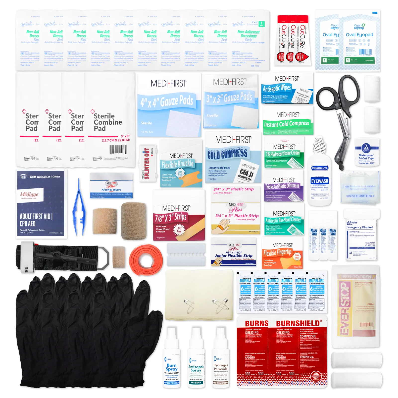 4 Shelf First Aid Kit Osha Fill W/Logo No Medications