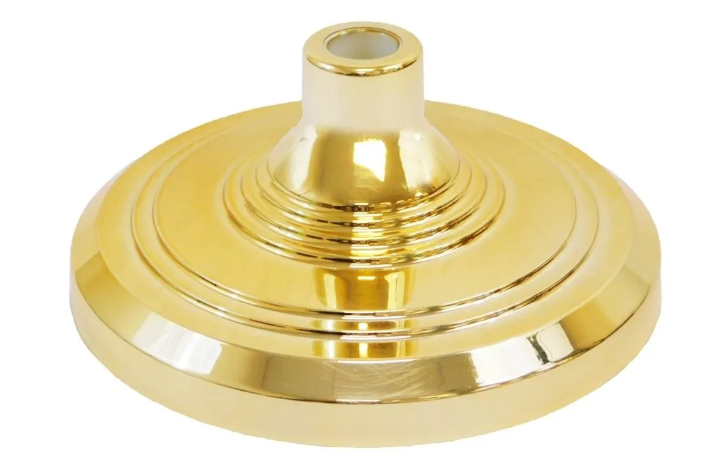 8ft Gold Flag Pole and Gold Base Kit (Eagle Top)