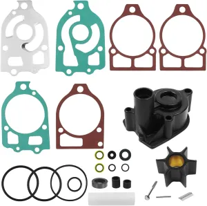 96148Q8 Water Pump Impeller Repair Kit for Mercury Mariner Alpha One Replacement 96148A8 46-96148A8 46-96148Q8 46-96148T8, 18-3217