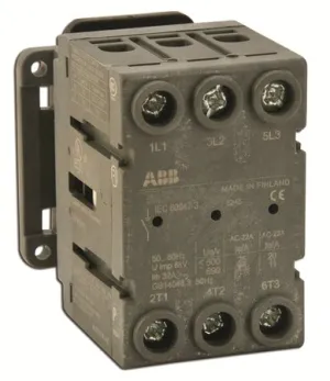 ABB OT16FT3 Non-Fused Disconnect, 16 Amp, 3-Pole, Manual, Hinge Lever Actuator