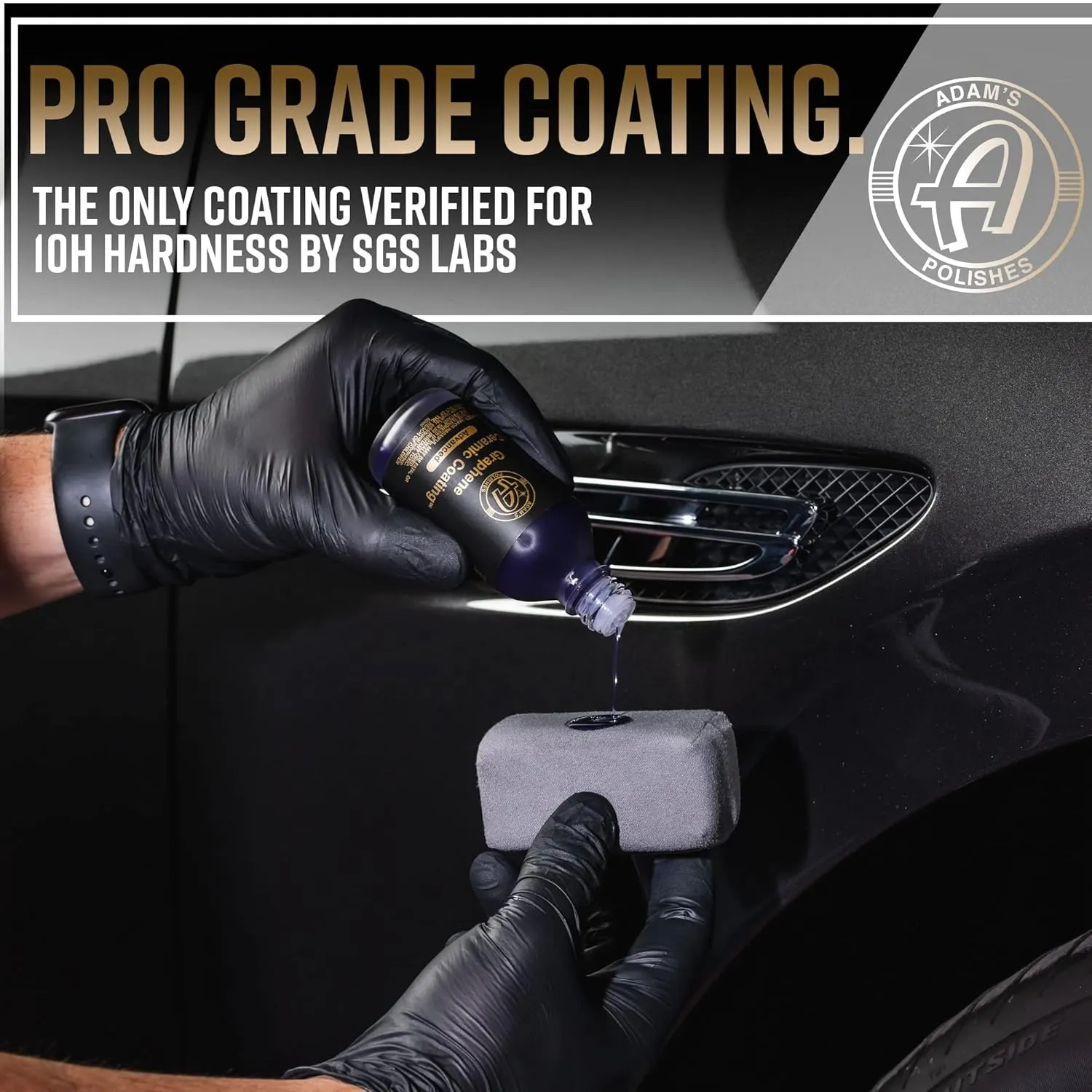 Adam's Polishes Advanced Graphene Ceramic Coating - 10H Graphene Coating for Auto Detailing, 9  Years of Car Protection & Patented UV Technology
