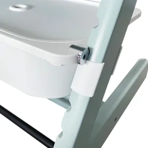 Adapter for Stokke Tripp Trapp HighChair and IKEA Trofast Tray or Mesh Basket, Come with Stoppers