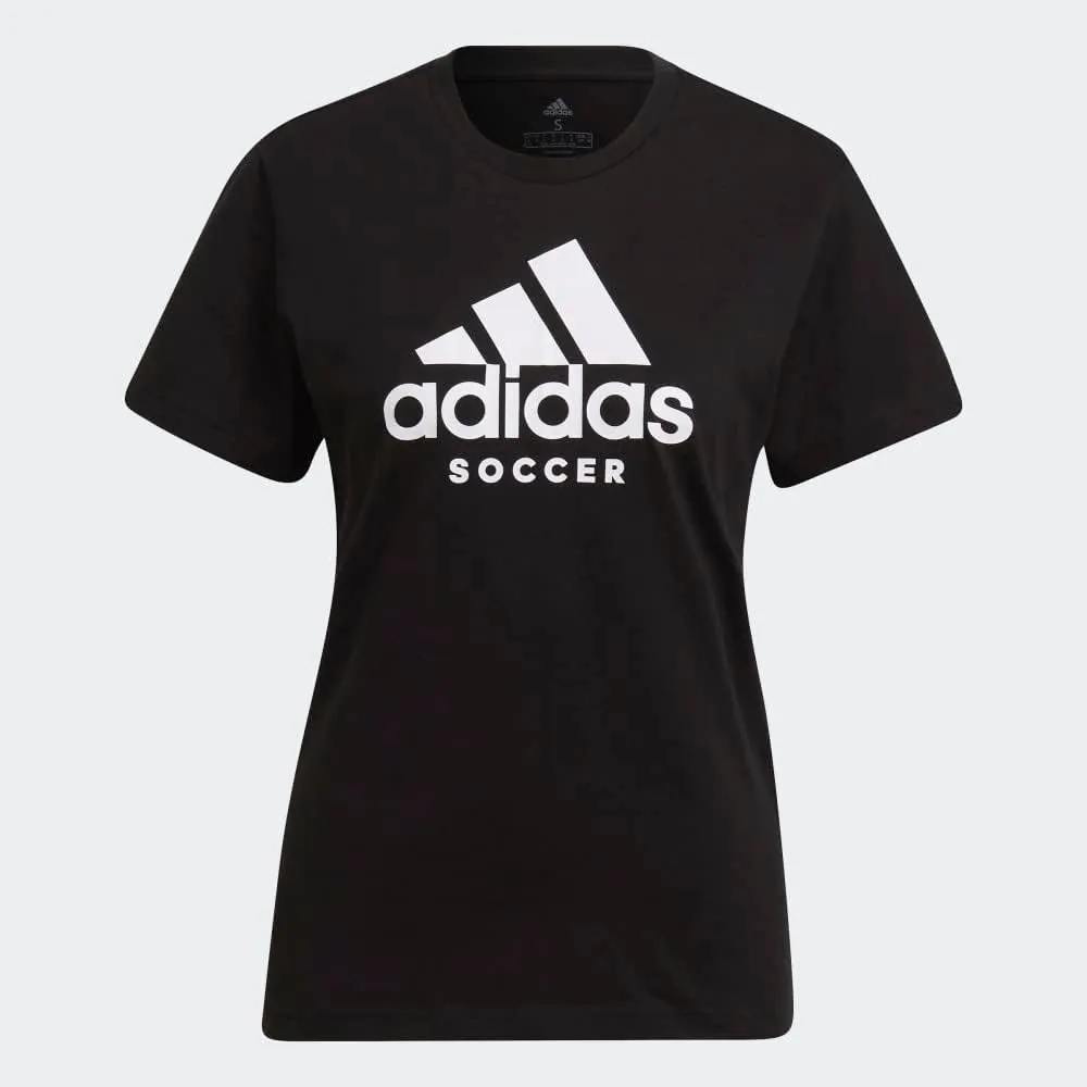 adidas Women's Soccer Logo Tee