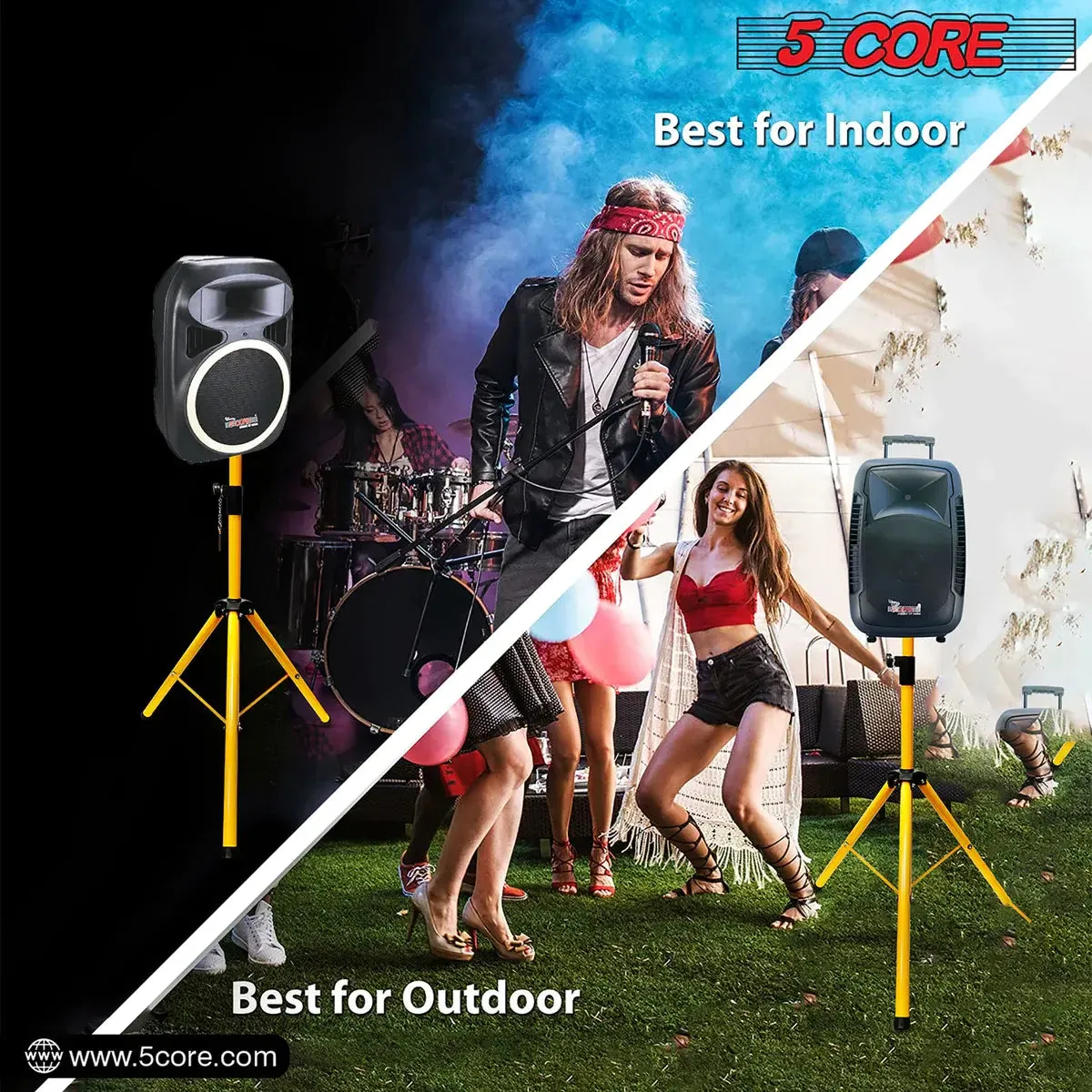 Adjustable Speaker Stand Tripod Floor