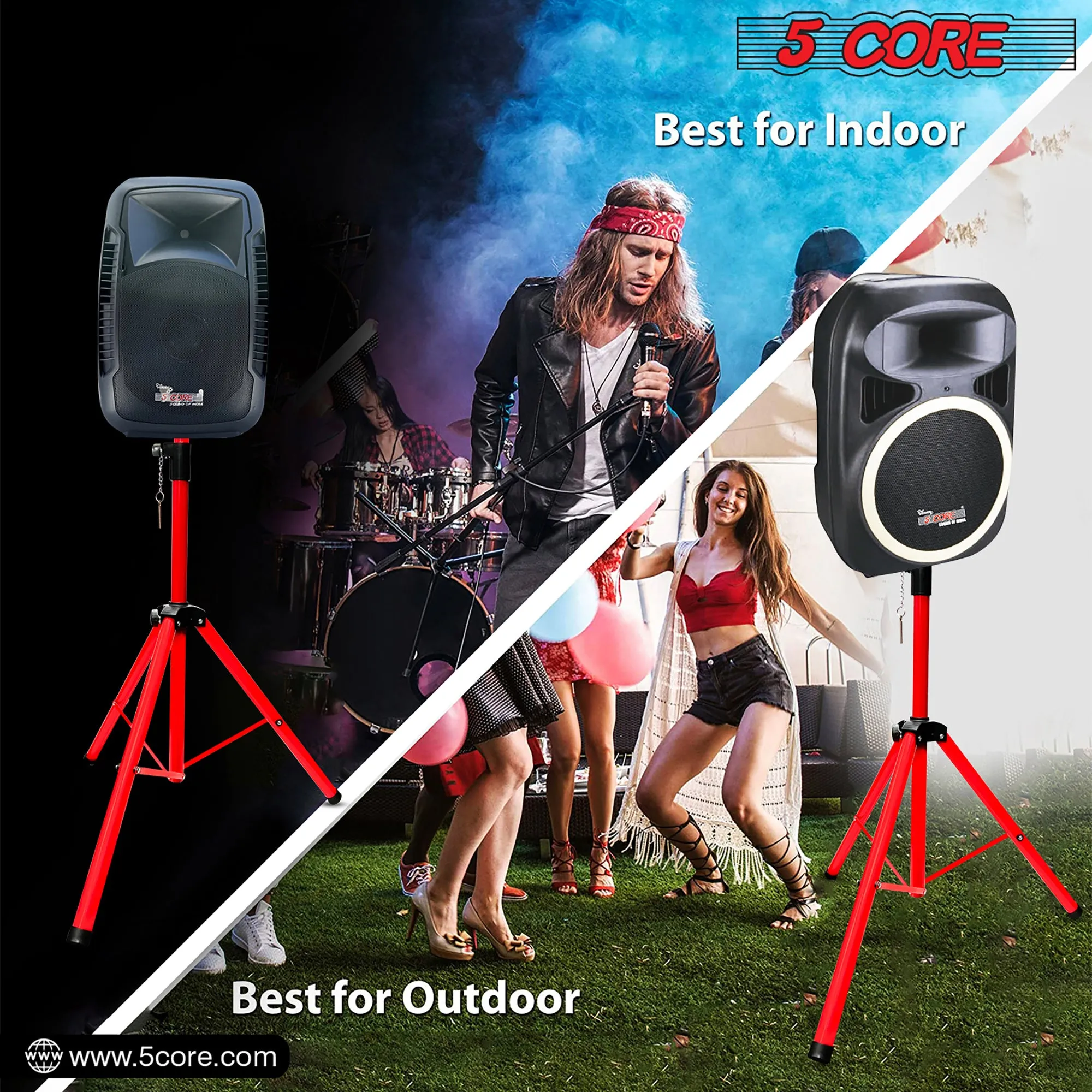 Adjustable Speaker Stand Tripod Floor