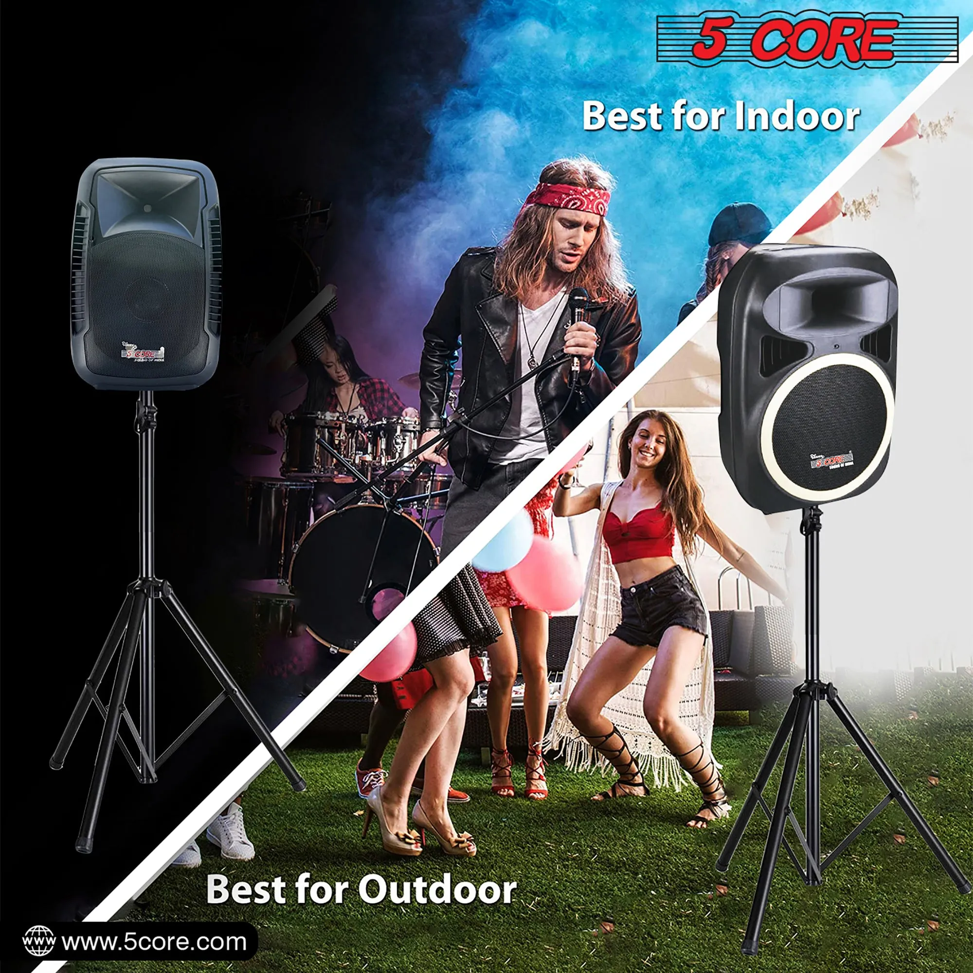 Adjustable Speaker Stand Tripod Floor