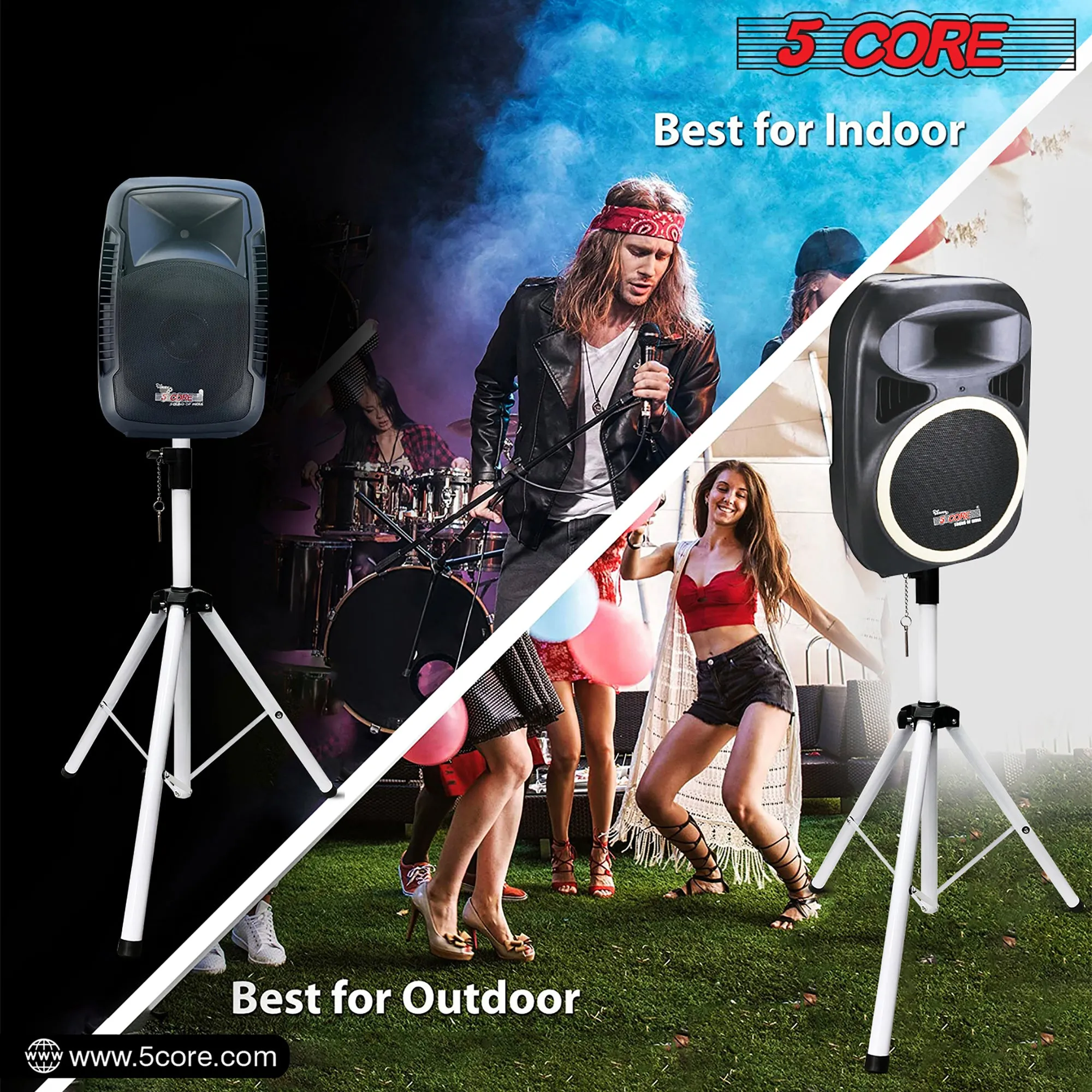 Adjustable Speaker Stand Tripod Floor