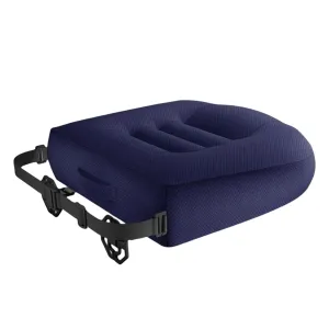 Adult Car Booster Seat Cushion, for Short Drivers People Office Chair Portable Comfortable Thickened Breathable Driving Auto Seat Pad ,Blue Style E