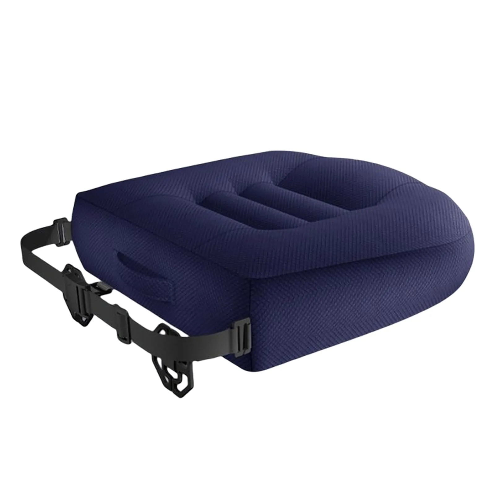 Adult Car Booster Seat Cushion, for Short Drivers People Office Chair Portable Comfortable Thickened Breathable Driving Auto Seat Pad ,Blue Style E