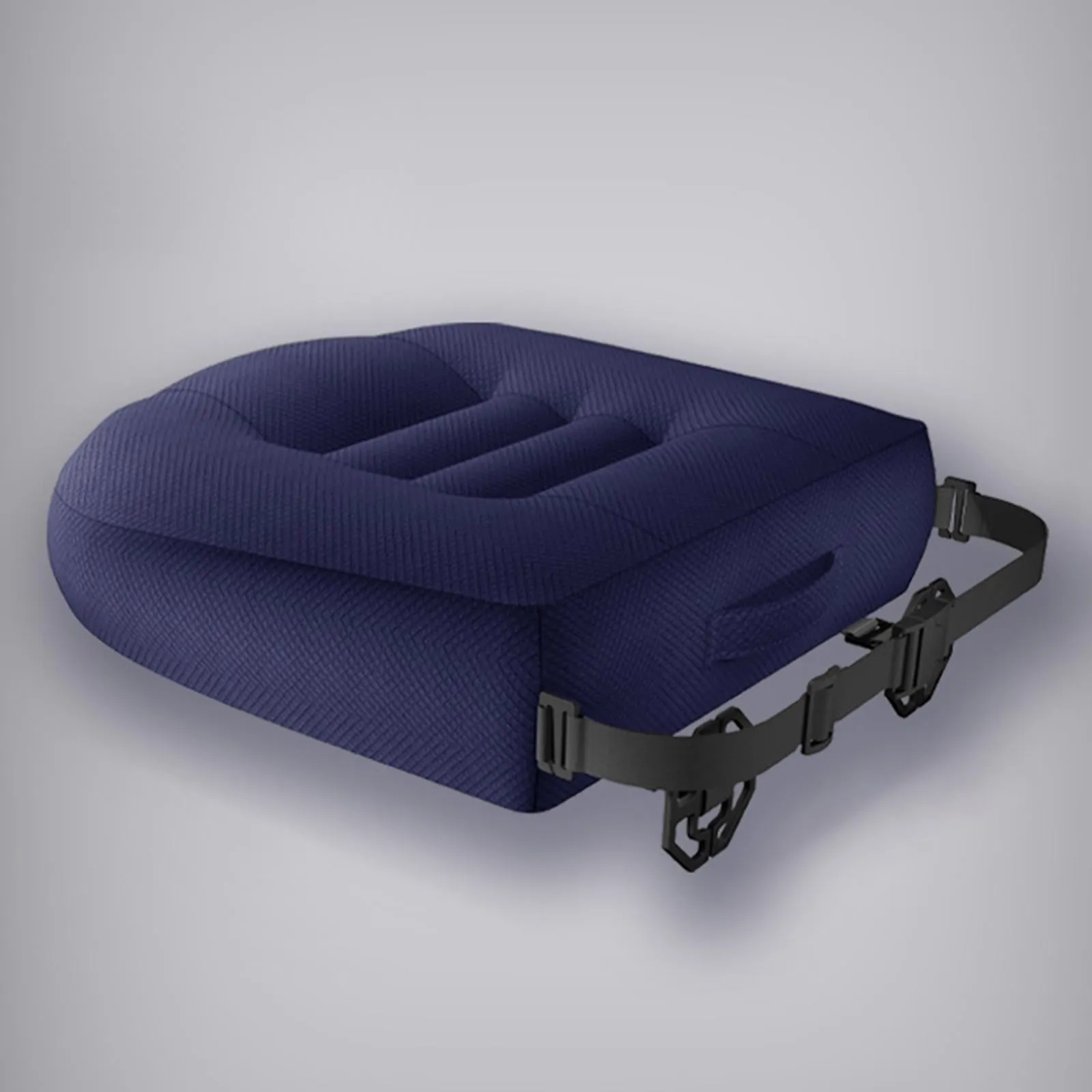 Adult Car Booster Seat Cushion, for Short Drivers People Office Chair Portable Comfortable Thickened Breathable Driving Auto Seat Pad ,Blue Style E