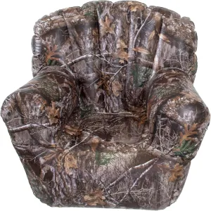 Air Candy Realtree Camo Heavy-Duty Inflatable Armchair Built tought for Outdoor Camping, Hunting and Harsh environments.