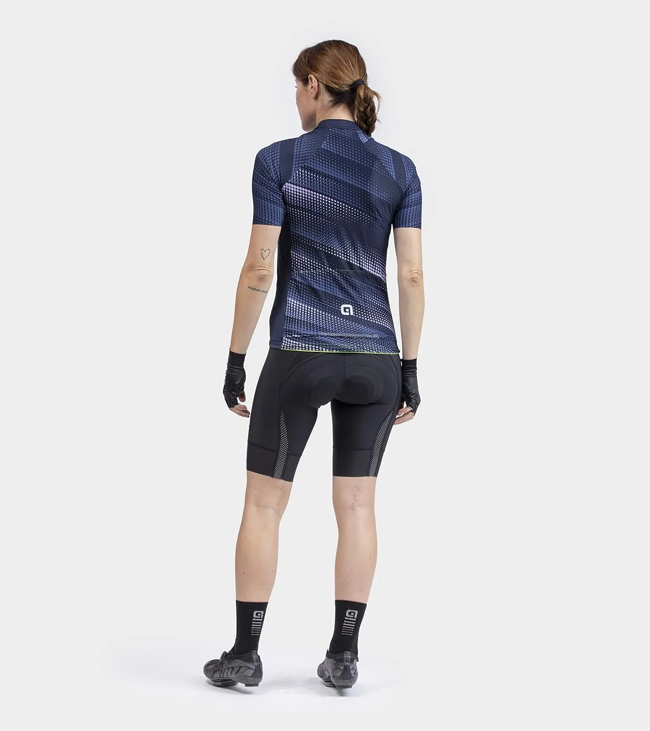 ALE' PRR Green Speed Lady Short Sleeve Jersey