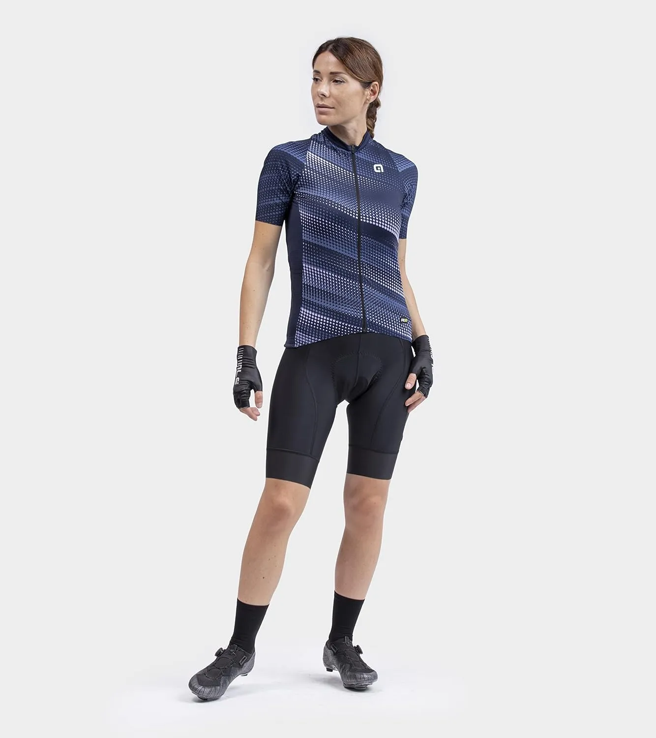 ALE' PRR Green Speed Lady Short Sleeve Jersey