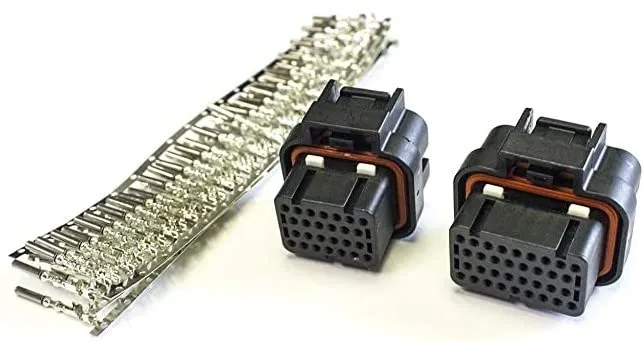 AMP 34 & 26 pin Connector Kit for Haltech Motec Link PDM ECU (Connector KIT ONLY)