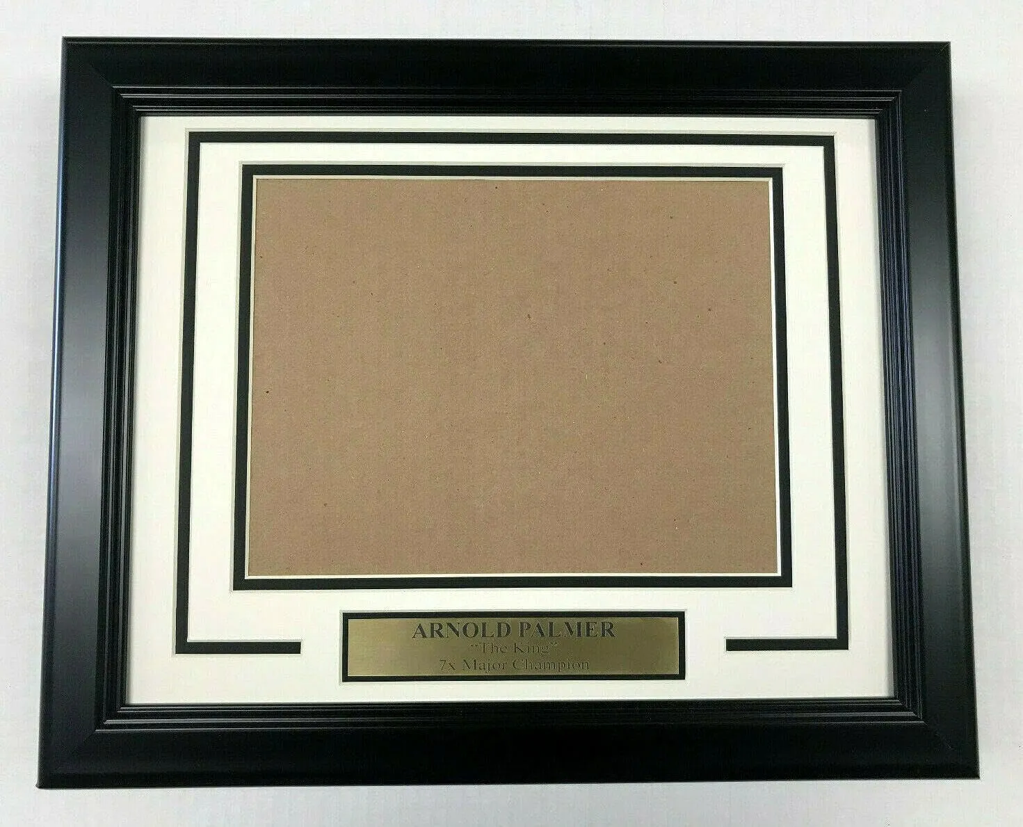 Arnold Palmer The King Golf Framed Frame Kit 4 Your 8x10 Horizontal Photo - Golf Plaques and Collages