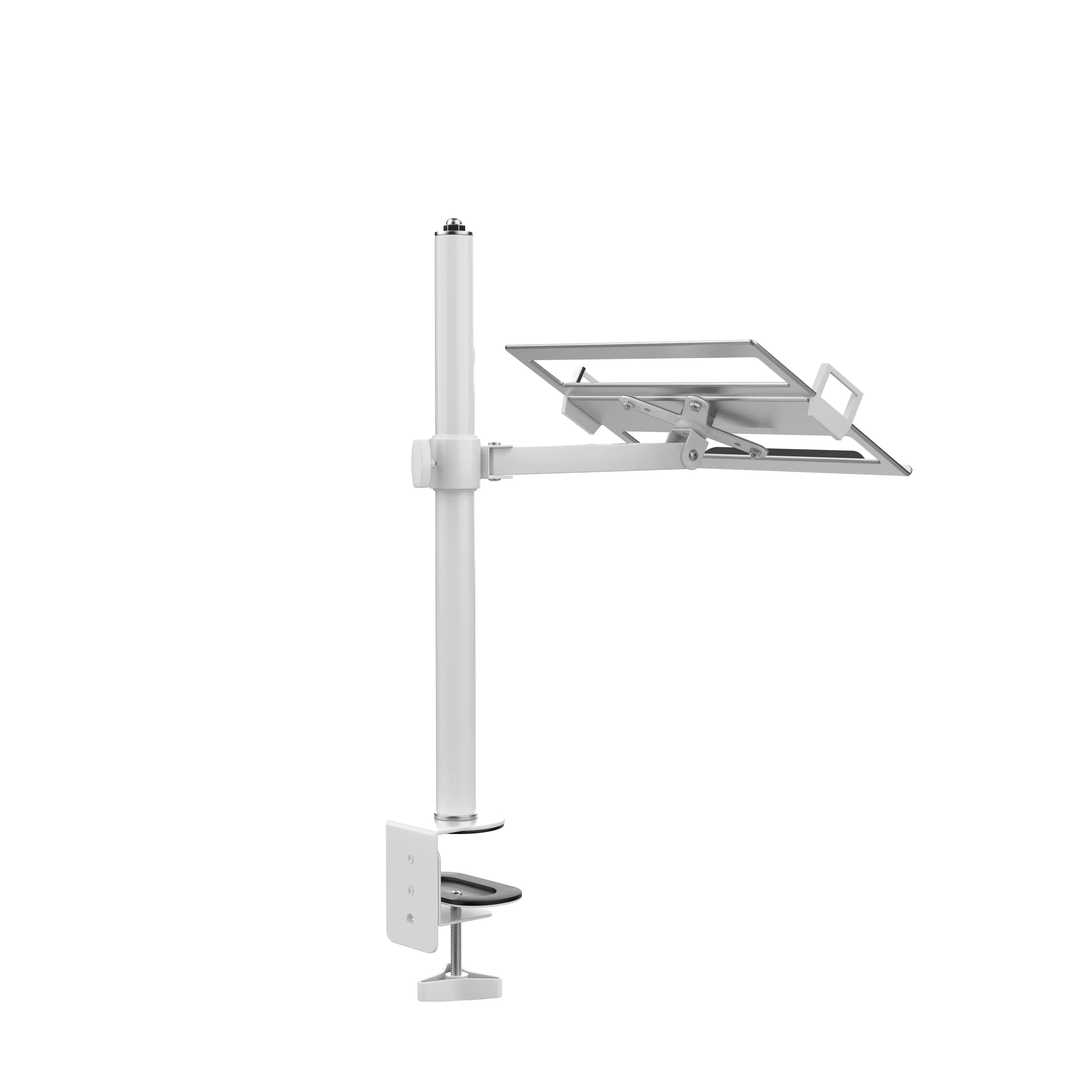 Articulating Laptop Plate and Pole Clamp Mount
