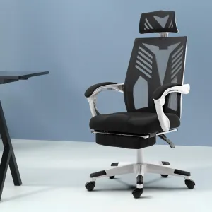 Artiss Gaming Office Chair Computer Desk Chair Home Work Recliner White