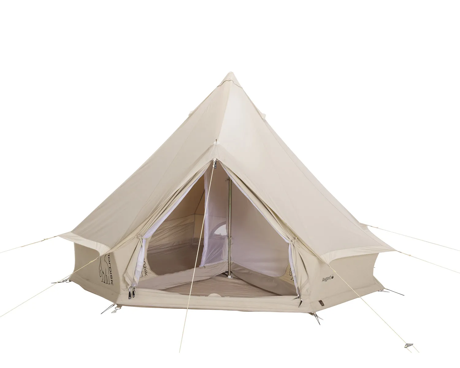 Asgard 7.1 Glamping Tent - 7.1 m² | 3 person | Sandshell