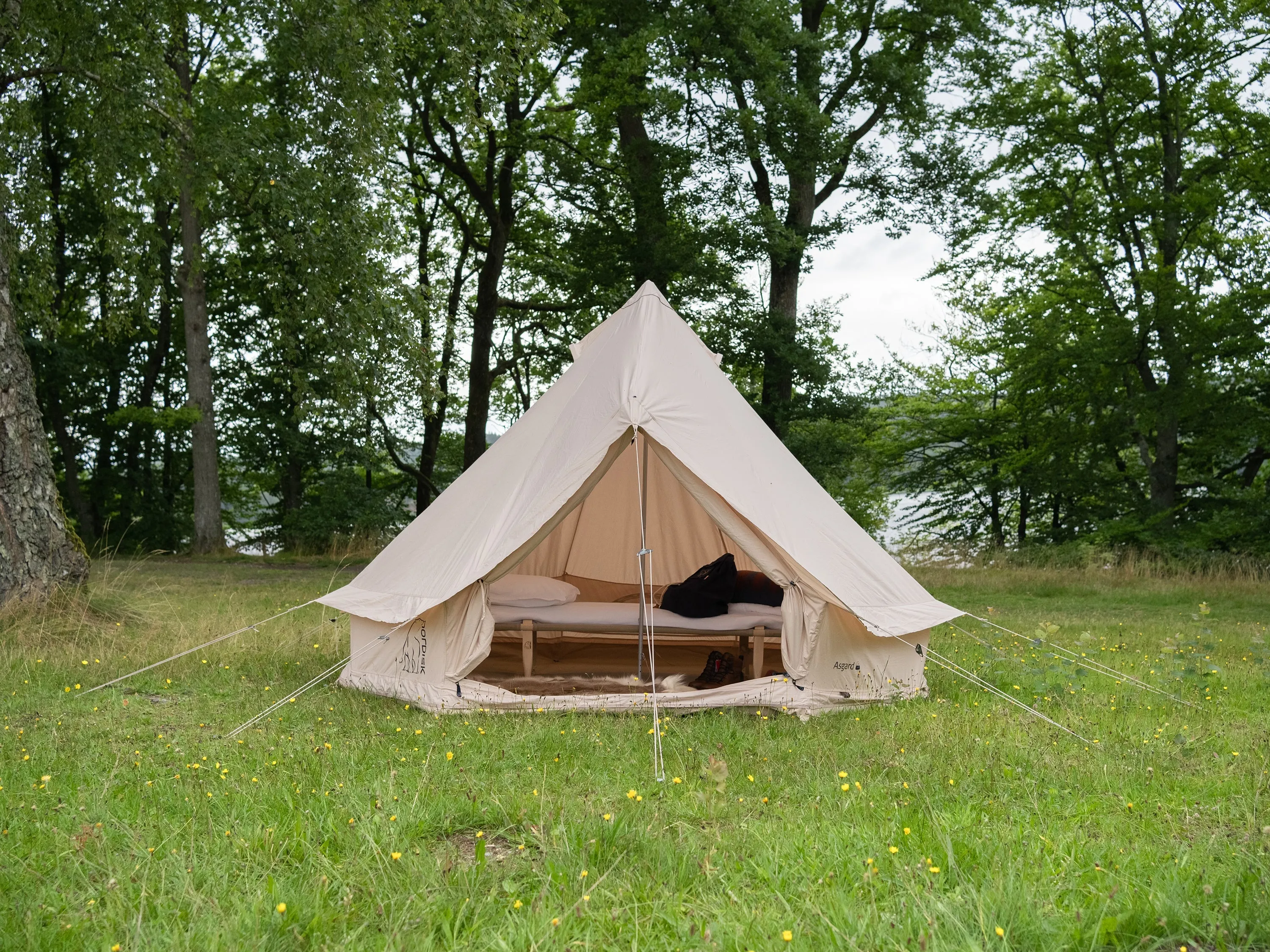 Asgard 7.1 Glamping Tent - 7.1 m² | 3 person | Sandshell