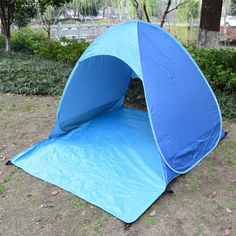 Automatic Instant Pop Up Tent Potable Beach Tent，Size:  200x165x130cm(Green)
