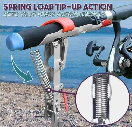 Automatic Stainless Steel Fishing Rod Holder