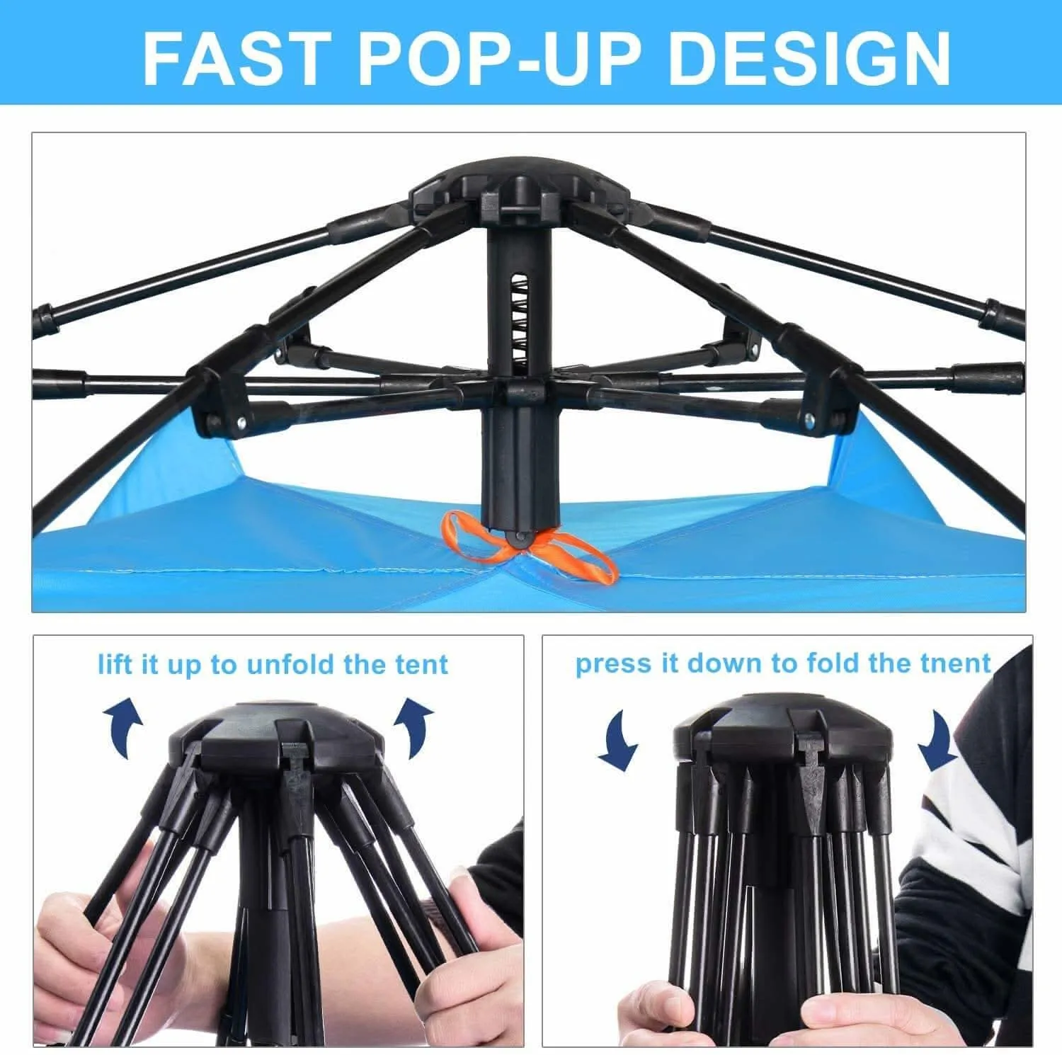 Automatic  Waterproof 3-5 Person Outdoor Camping Tent